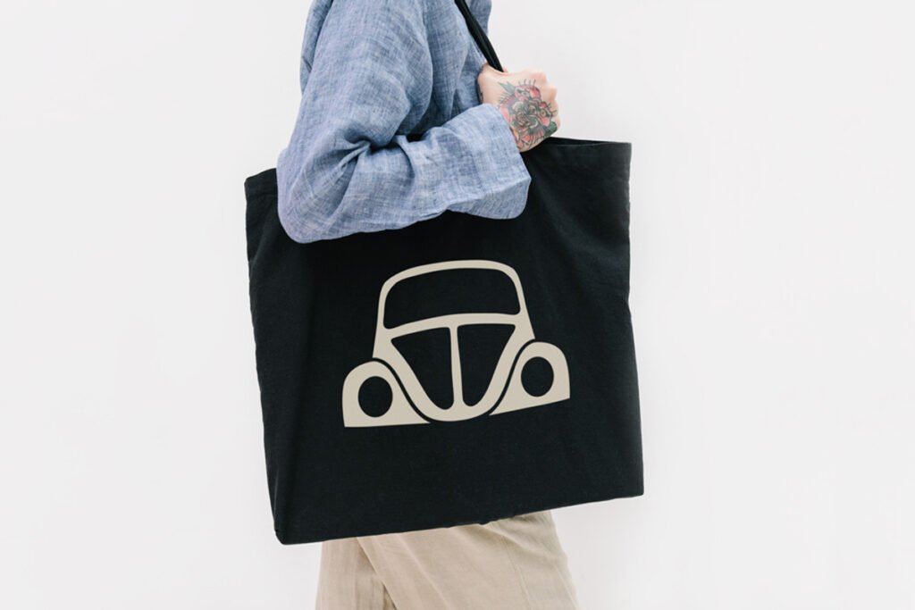 Buba Shop Tote bag design mockup